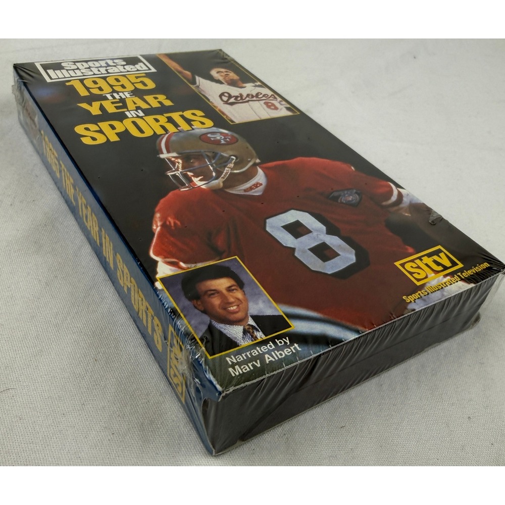 Sports Illustrated 1995 The Year In Sports VHS Tape Marv Albert - Picture 3 of 3